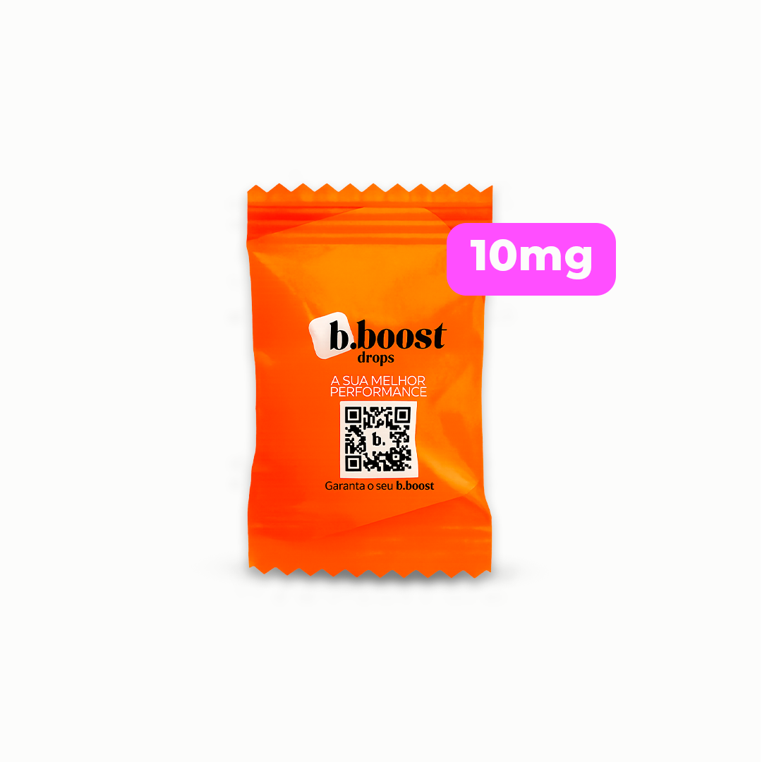 b.boost DROPS 10mg | Seu Impulso Extra de Confiança (Tangerina)